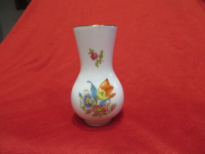 Herend Queen  Bud Vase, 3 1/2''