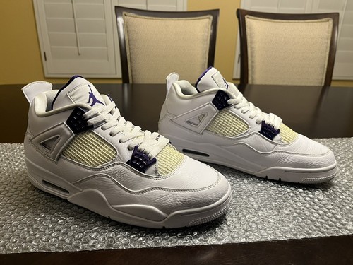 ナイキ　JORDAN 4 RETRO 7C 13cm Nike Air Jordan 4 Retro Metallic Purple Sneaker Shoes Size