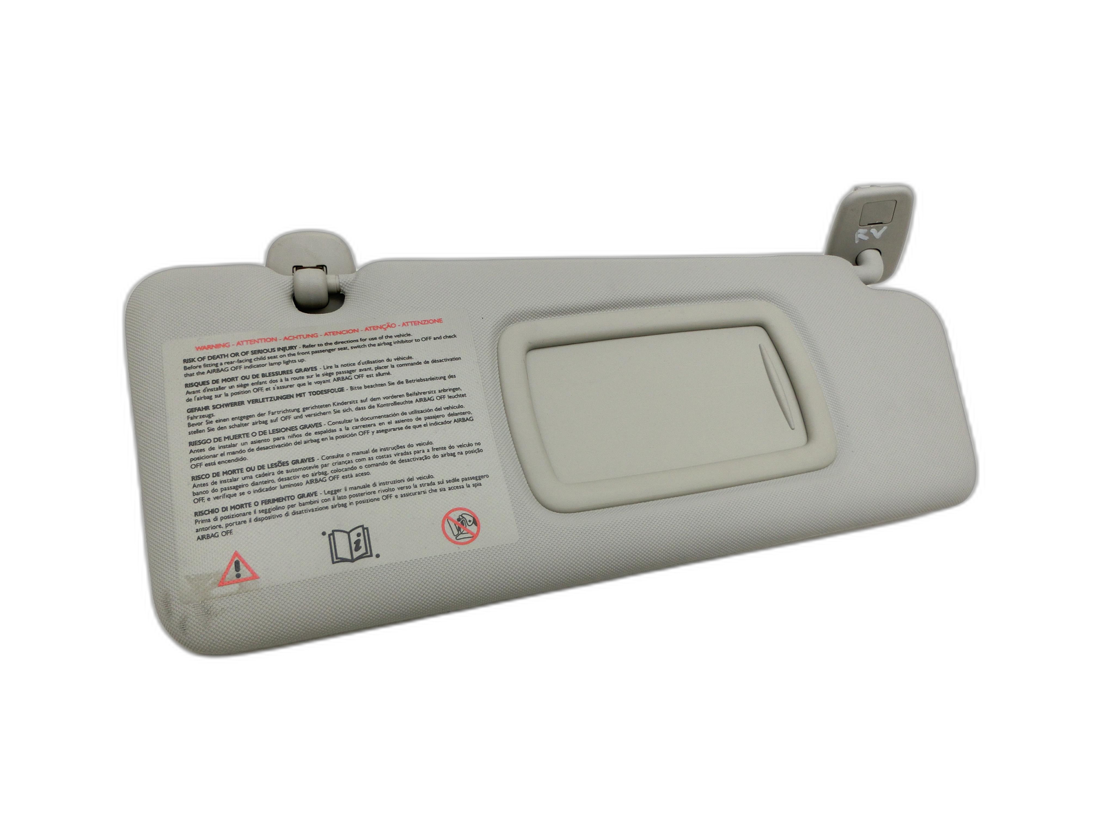 Renault Megane III BZ0 10-12 Sonnenblende Rechts für Beifahrer  - Bild 1