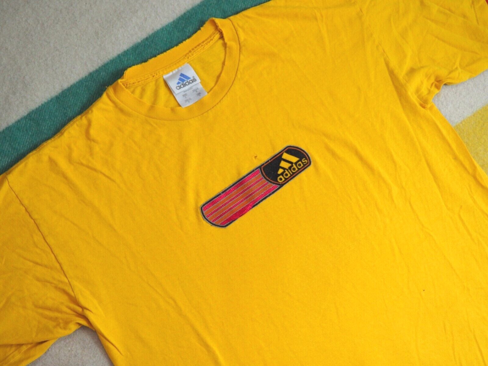 90s y2k 海外企画 OLD navy 激レア デザイン サッカー TEE Vintage Adidas Equipment Tshirt Soccer Navy Blue Mens L 90s