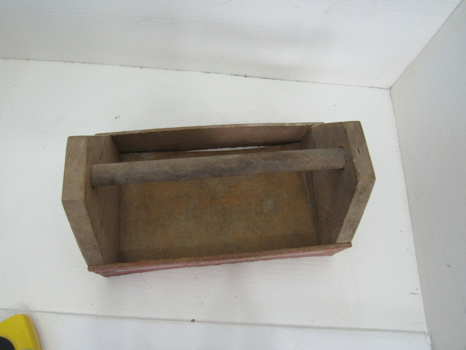 Tootsietoy Wooden Children's Tool Box Handyman Tool Carrier Toy