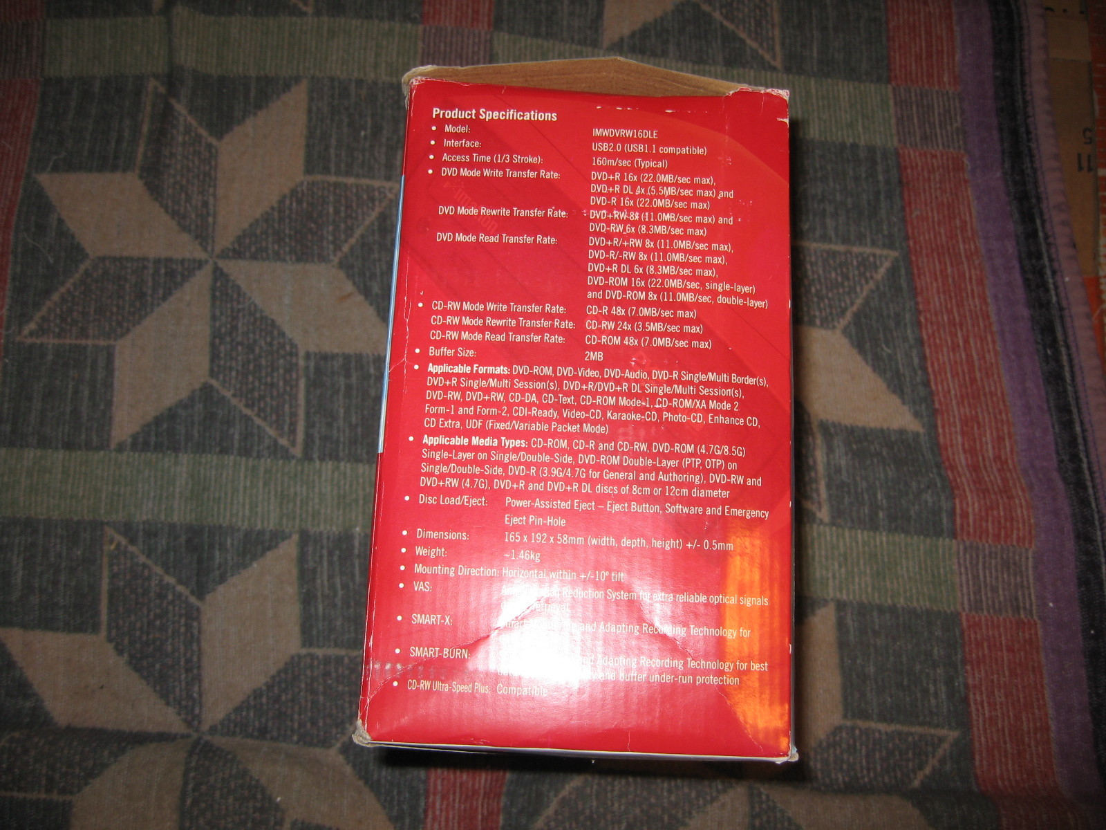 Imation External DVD Drive (USB 2.0)