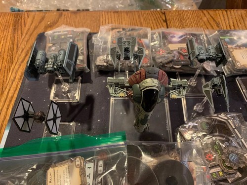 Huge 35 Ship Star Wars X-Wing Miniatures Game 1.0 Lot Collection