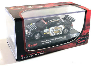 Saico 2002 Mercedes Benz CLK DTM M Fäsler 1.72 diecast MIB MINT rare