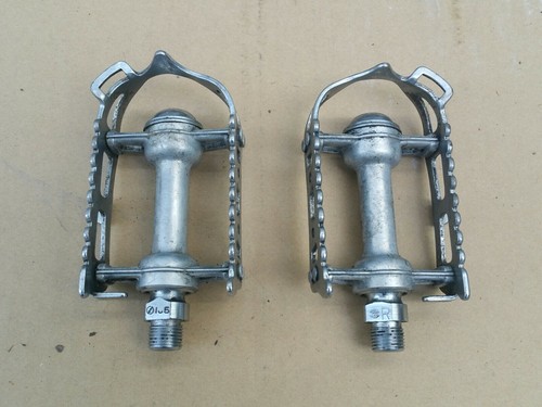 Vintage Mikashima Unique Road Bike Platform Pedals 9/16