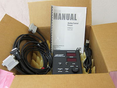 Advanced Energy 3155061-001 AE Analog Control Fixture AMAT 3920-01719, 400868
