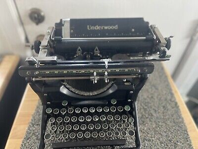 Underwood Vintage Typewriter ~ UNTESTED  LOW 1900s