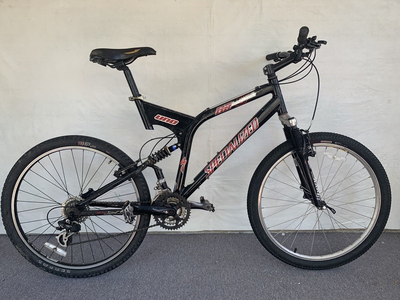 172：Specialized Hardrock　ジャンク引取限定：埼玉県所沢市 VTG 2002 Specialized Hardrock Uno FSR Mountain Bike Front Rear
