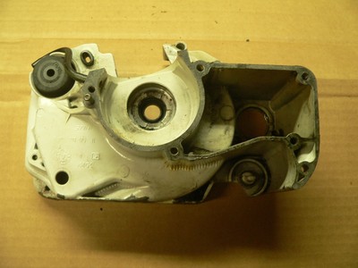 OEM Stihl 034 036 MS340 MS360 Chainsaw Flywheel Side Crankcase Half (Screw Caps)