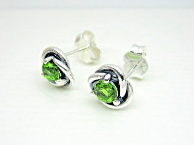 Authentic Pandora 292334C03 Eternity Circle August Spring Green