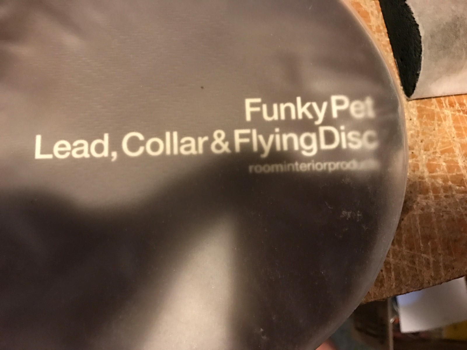 LEAD , COLLAR , FLYING DISC--FUNKY PET SET