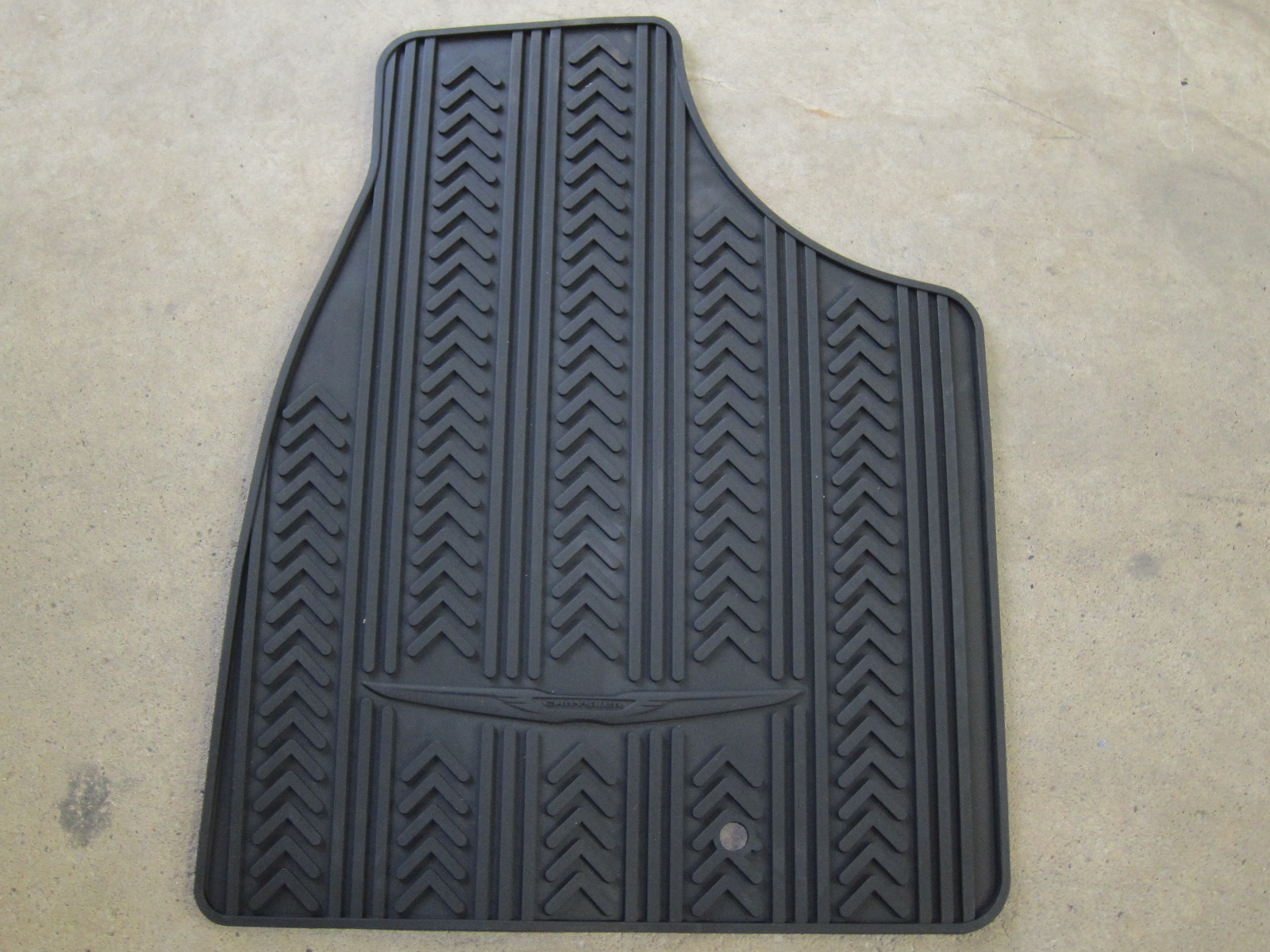 20142016 Dodge Grand Caravan All Weather Black Rubber Floor Mats Mopar