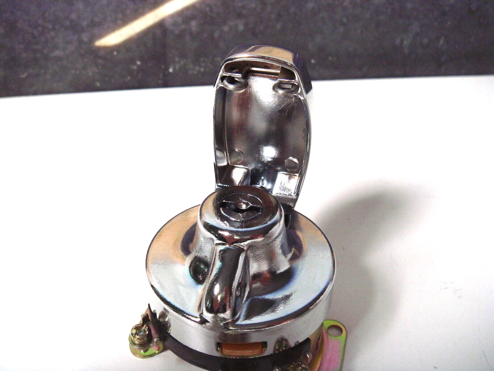 Harley Ignition Switch Fat Bob 6 Terminal Key FLH FXST FLST FX V-Twin 32-0419 D7