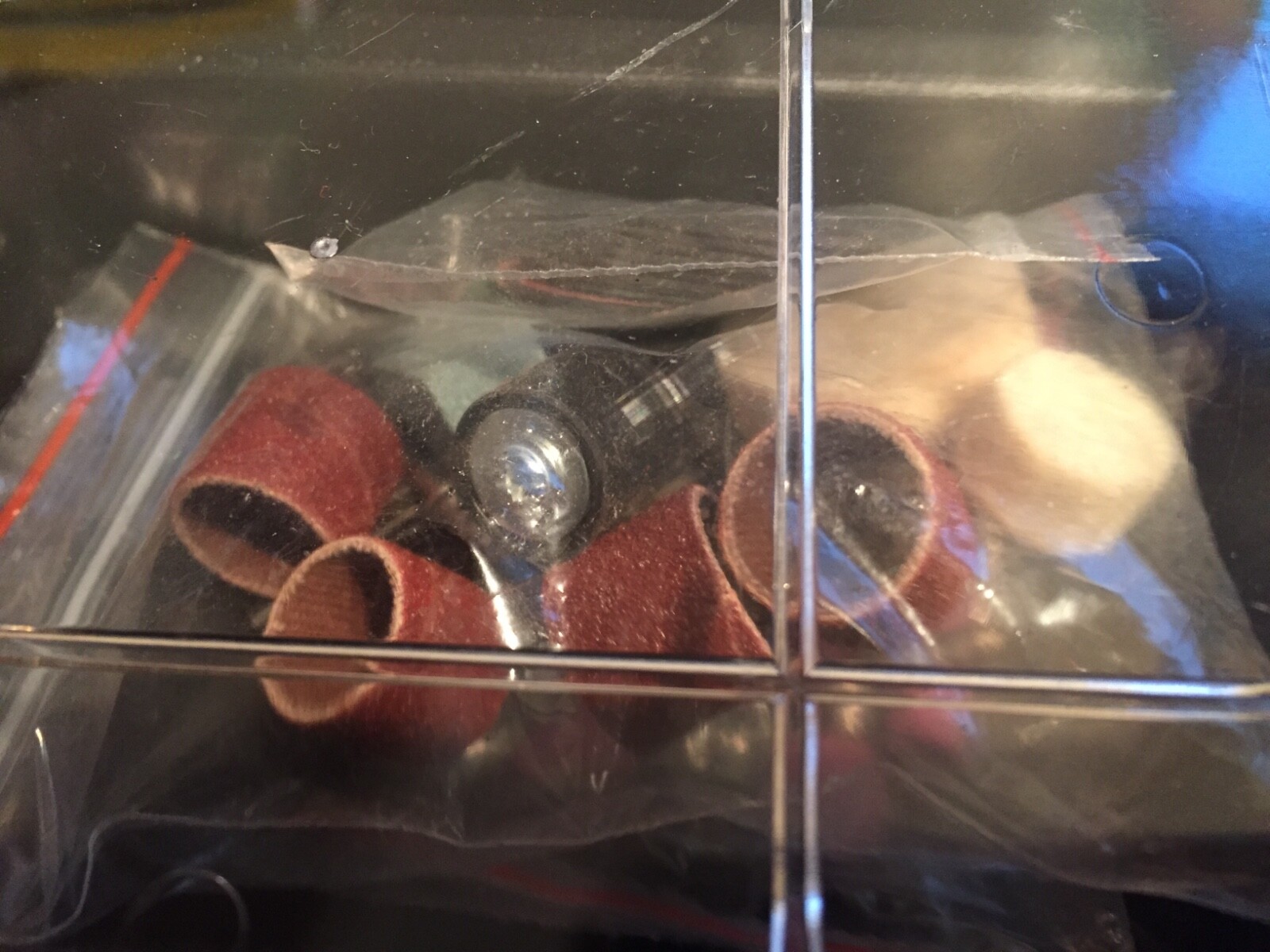 Rotary Tool Kit Variable Speed Accessories Attachments Drill Grind Sand Polish