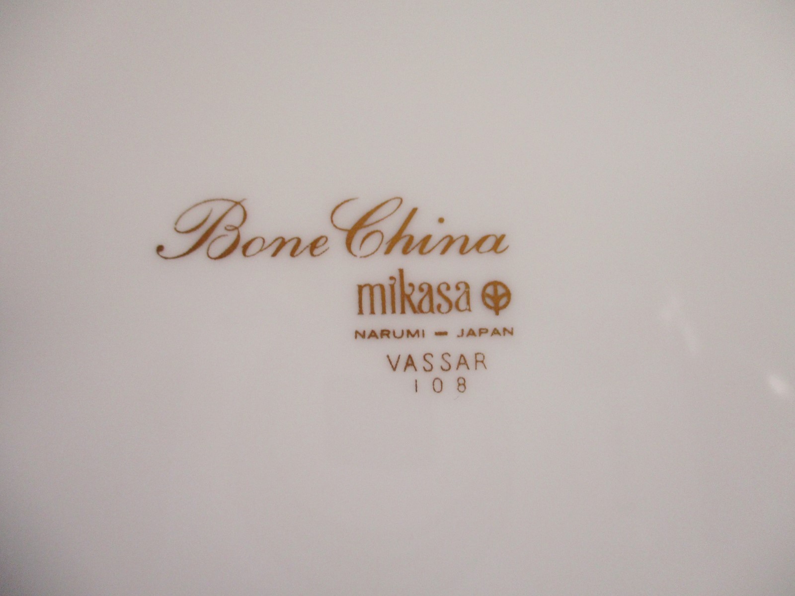 4 Mikasa Vassar 108 Cups & Saucers