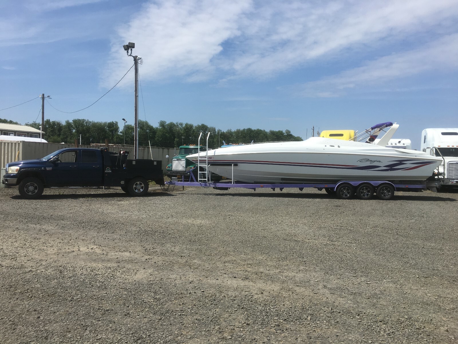 1998 Baja 38 Special Twin Blown 582 Mercs Fresh Water Time only