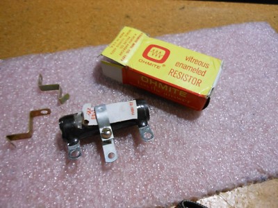 OHMITE VARIABLE RESISTOR 500 OHMS 25WATTS PART # 0372   NSN: 5905-00-114-4957