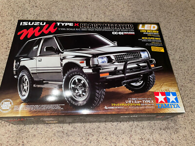 ISUZU タミヤ 1/10 MU ミュー タミヤ RC特別企画商品 1/10RC いすゞ ミュー TYPE X ブラック