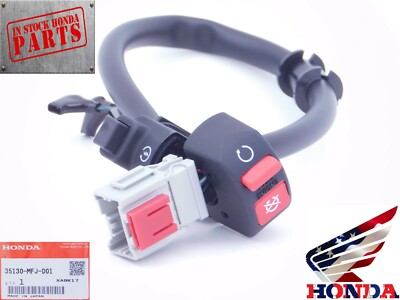 Honda Engine Stop Kill Switch 2007-2012 CBR600RR / RA New Genuine OEM