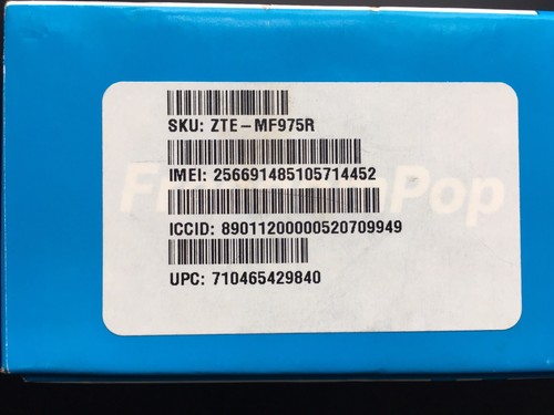 FreedomPop Sprint Spark PocketWifi Mobile Hot Spot