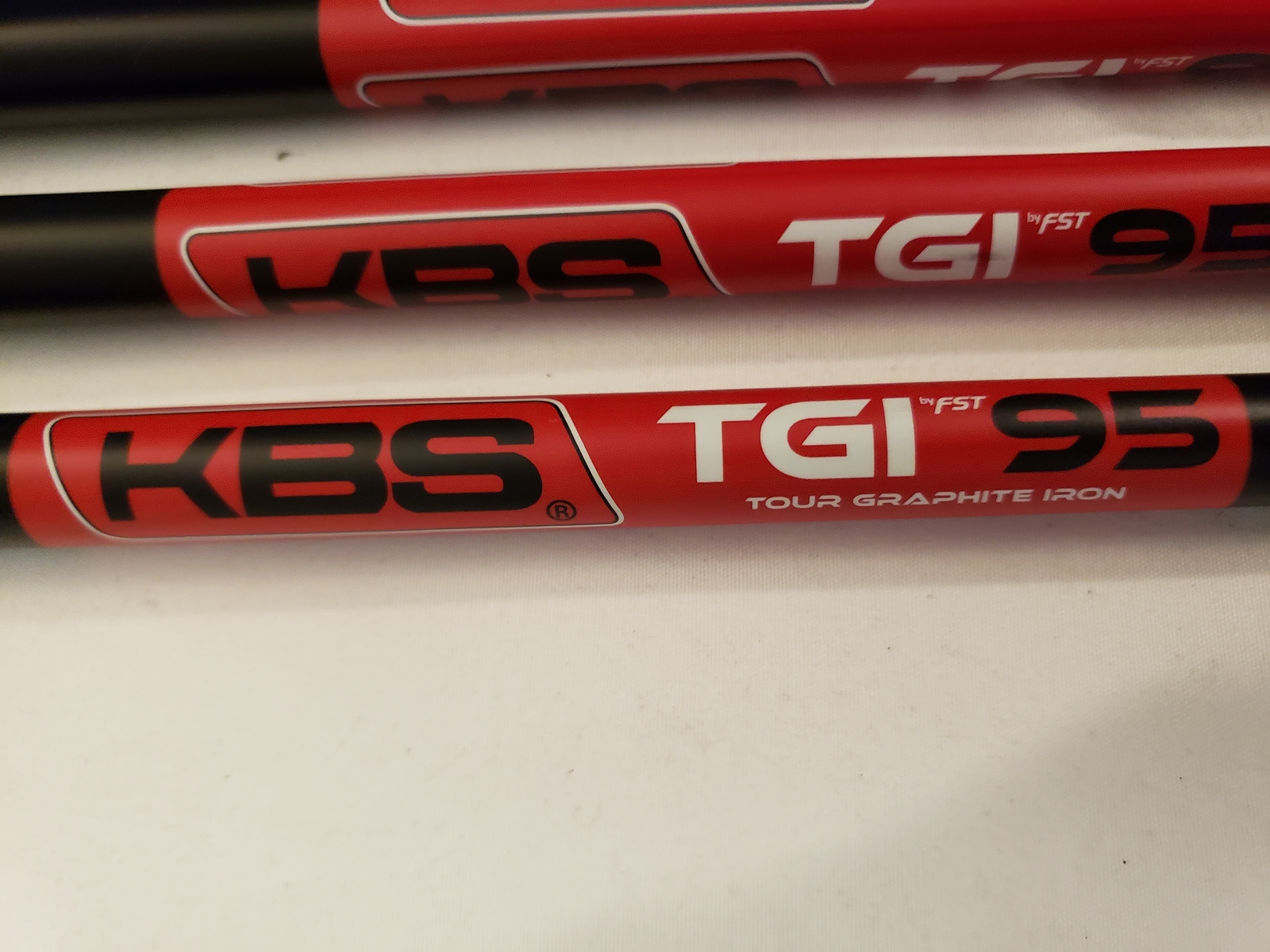 Used PXG 0317 CB Iron Set (4-PW) 7 Irons - KBS TGI 95 - Stiff - RH