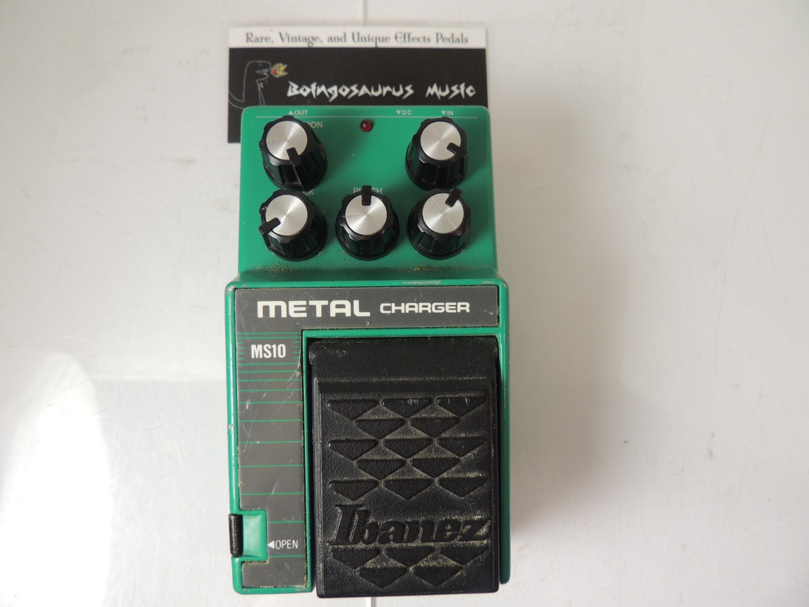 Vintage Ibanez MS-10 Metal Charger Distortion Effects Pedal Vintage Ibanez MS-10 Metal Charger Distortion Effects Pedal