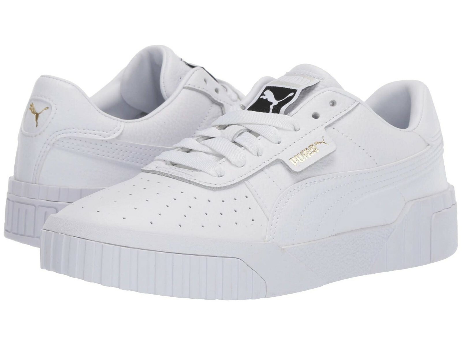 puma vikky platform white