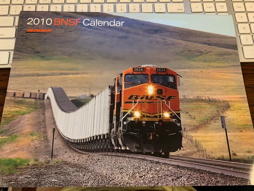 2010 BNSF Calendar Burlington Northern Santa Fe - Unused | Railwayana