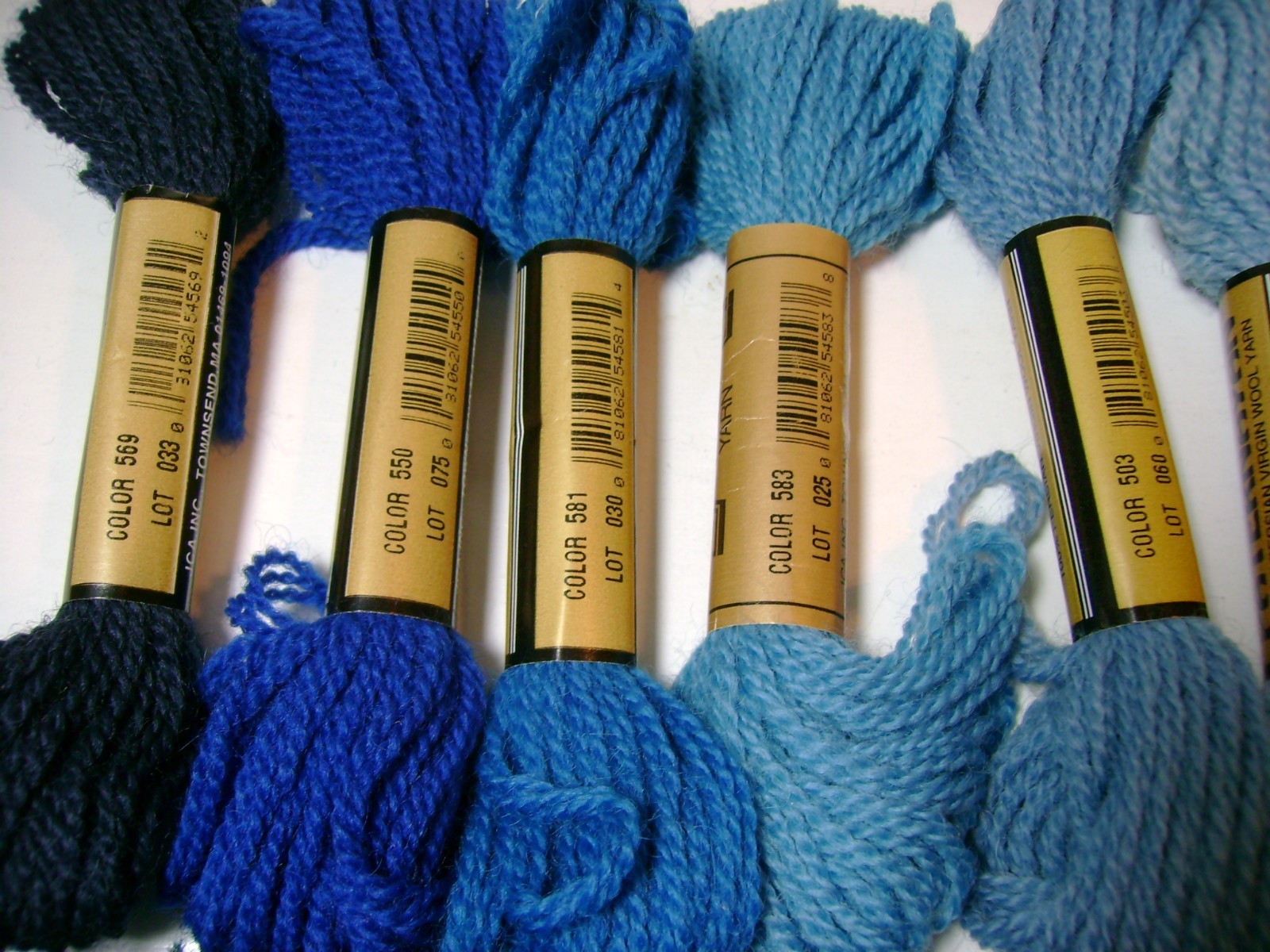 ***PRIVATE SALE for SM 1240 Paternayan Lot Tapestry Wool Yarn  Mixed Lot