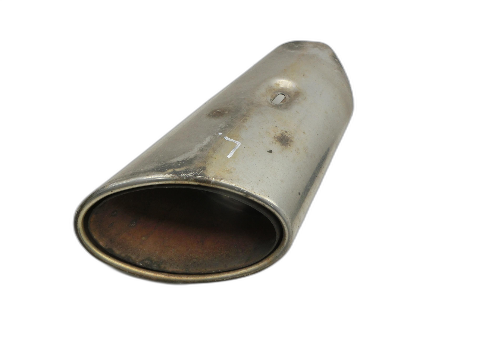 Mercedes C219 CLS 350 04-08 3,5 200KW Endrohr Endkappe für Auspuff Endtopf Links  - Bild 1