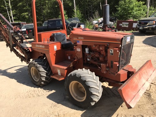 Ditch Witch 4010 Trencher Runs Great. Freight