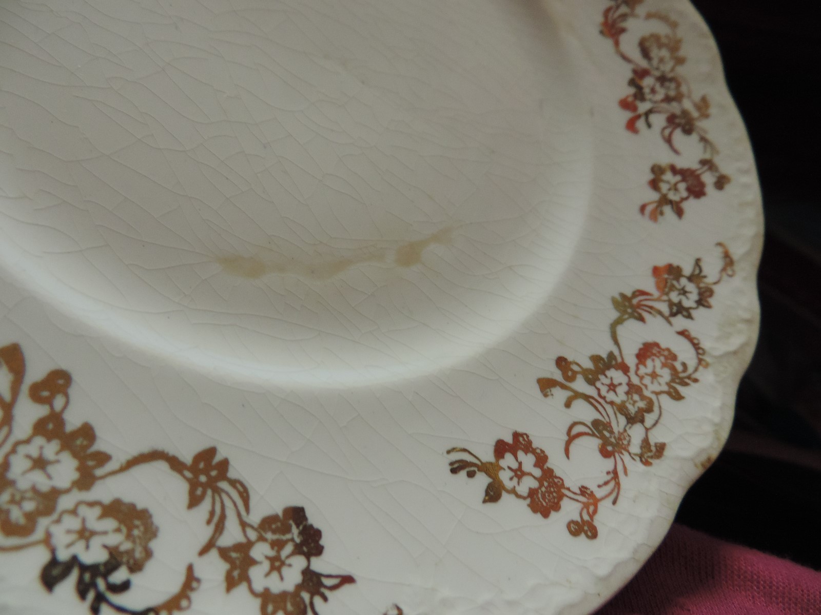 Eleven Vintage Homer Laughlin Hudson Salad Plates H2500 7 1/4 Inches