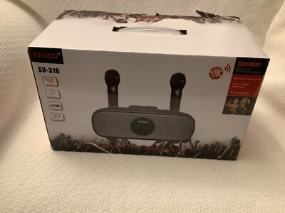 SDRD SD-316 Karaoke Family KTV, Bluetooth Connected, TF Card Slot USB
