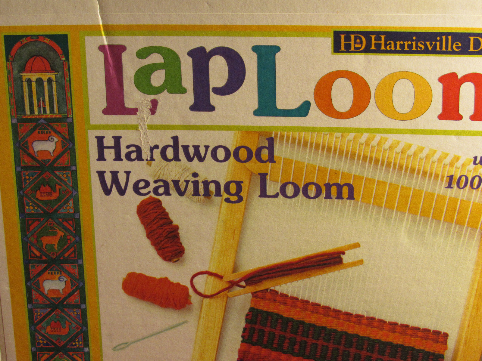 LapLoom HD HARRISVILLE DESIGNS IN ORIGINAL BOX SIZE B WEAVING LOOM