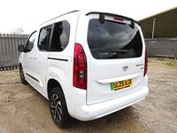 2025 25 REG TOYOTA PROACE CITY VERSO DESIGN ELECTRIC AUTO DAMAGED SALVAGE