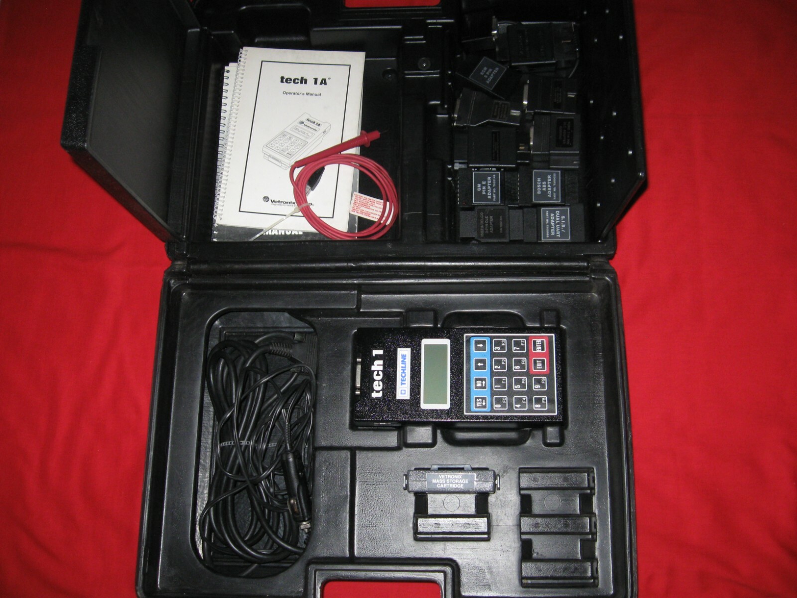 VETRONIX GM TECH 1 TECH 1A SCAN TOOL KIT MASS STORAGE CARTRIDGE UP TO