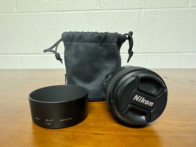 Nikon AF-S Nikkor 50mm  1:1.4G  Camera Lens with Hood & Bag, Great Condition