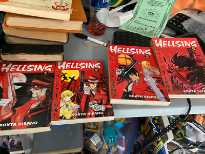 Hellsing Manga Volume #1-#3 + #5 - Hirano - Dark Horse