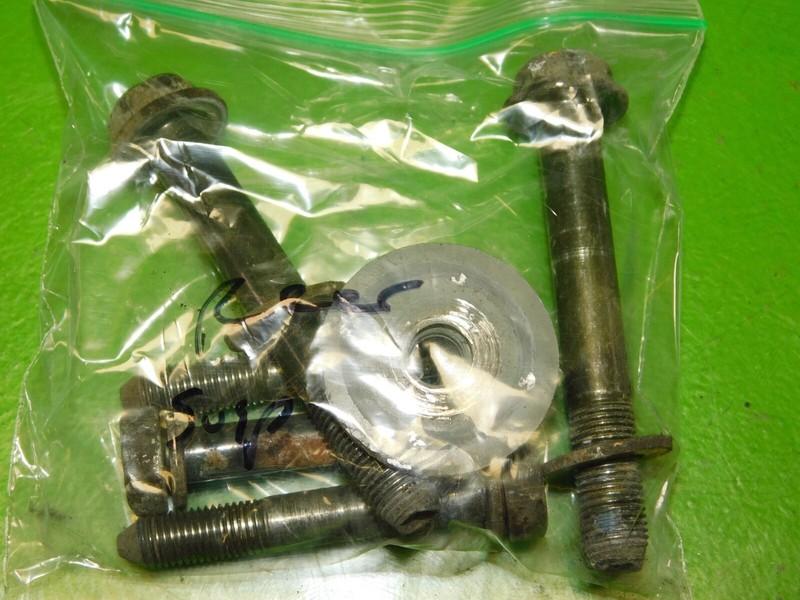 84-87 Civic CRX Si OEM rear back suspension strut axle mount bolts SET