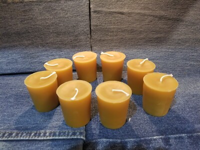 Sensational Summer Scented Beeswax Votives, 8 pack variety