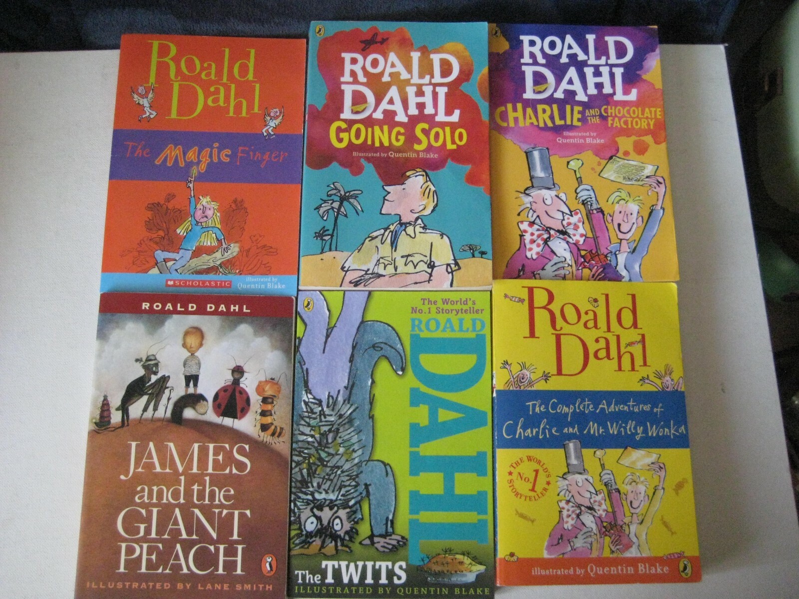 ROALD DAHL Collection - 6 Paperback Books ~ No.1 Storyteller