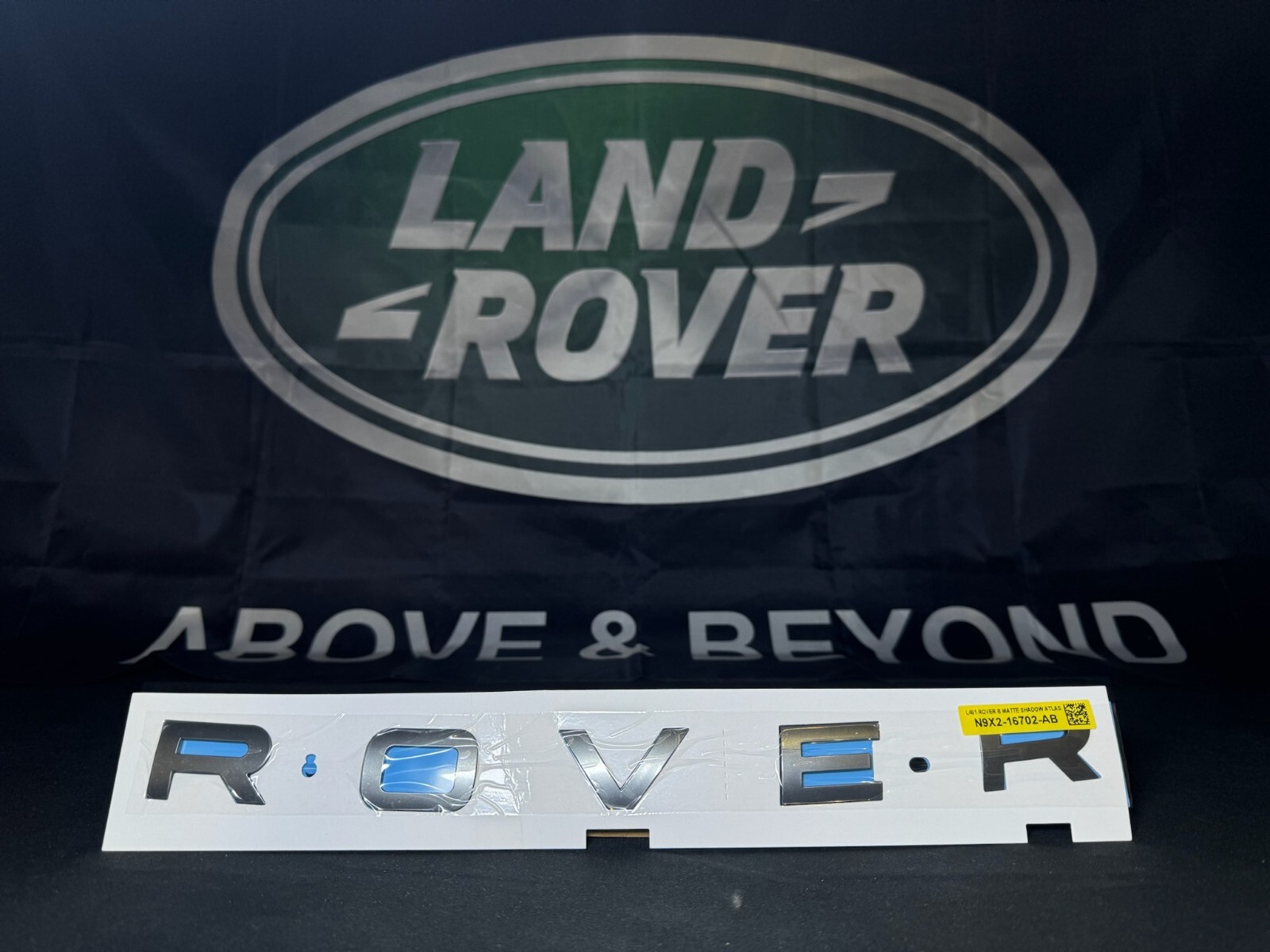 Genuine Land Rover Range Rover Sport Front Shadow Atlas Name