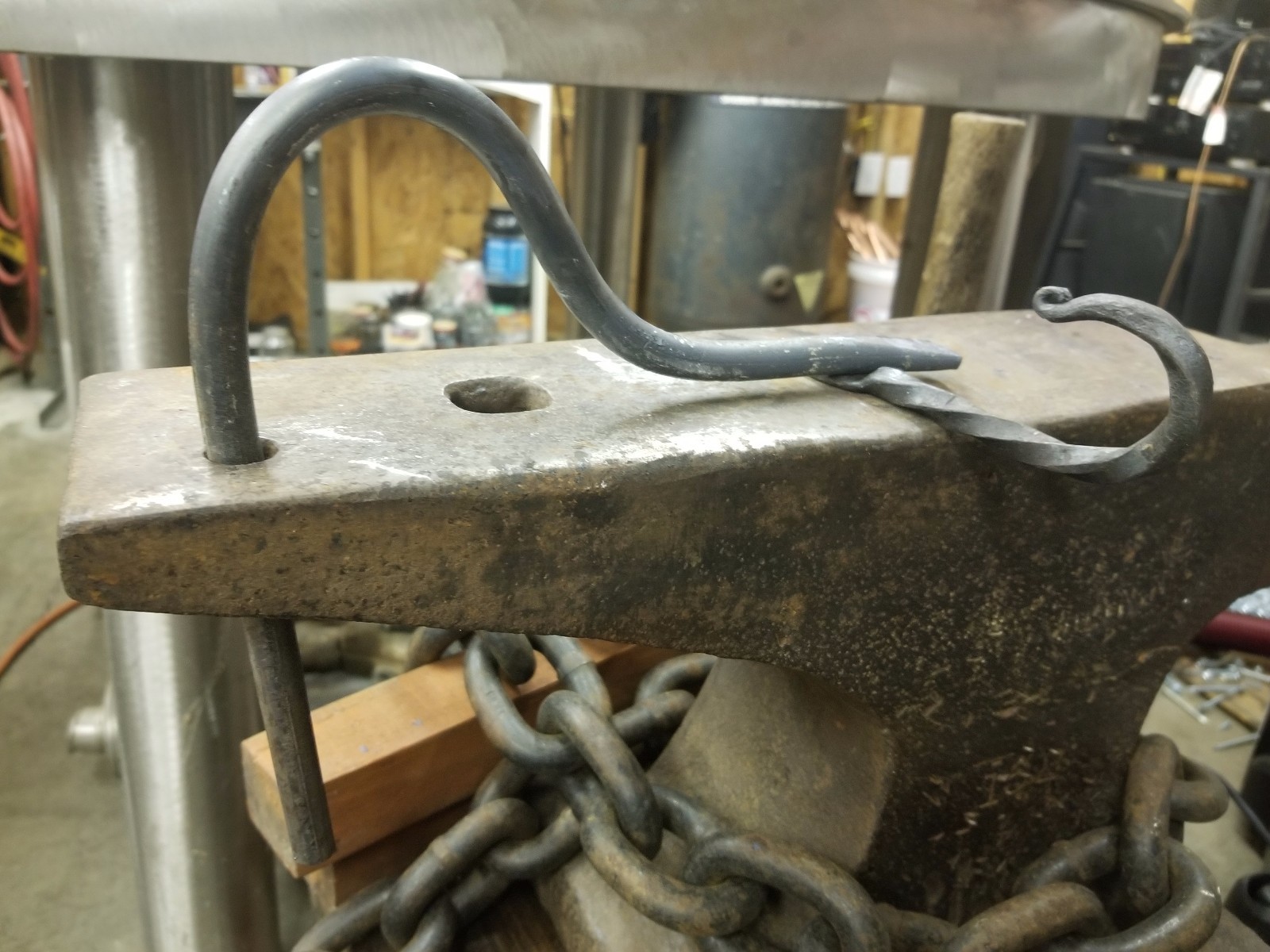 Blacksmith Holdfast Woodworking Bench Dogs Clamps Holddown Vise Hold Fast