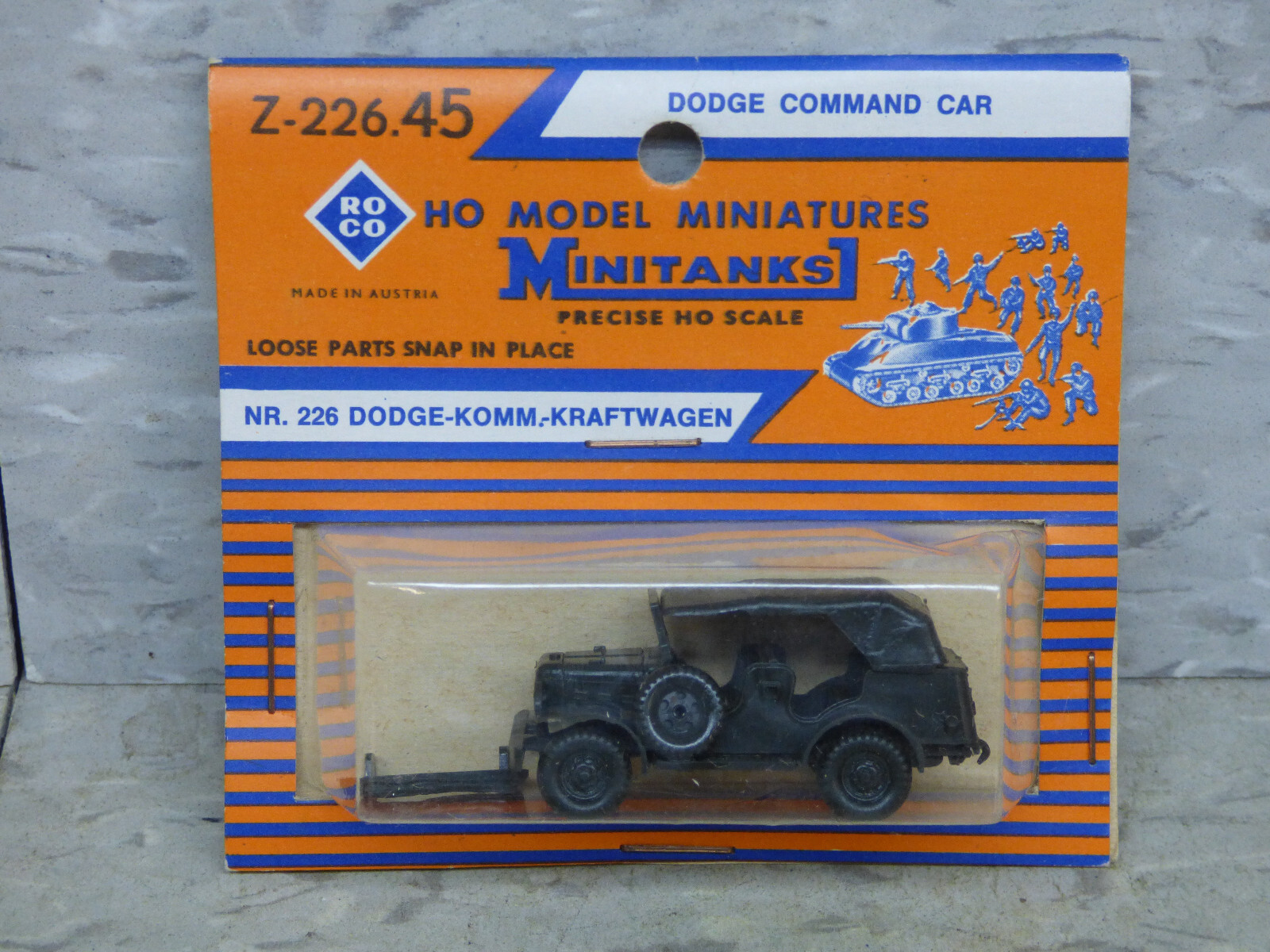 キット Roco Minitanks (NEW) 1/87 Z-226 WWII US Dodge T-214 3/4T