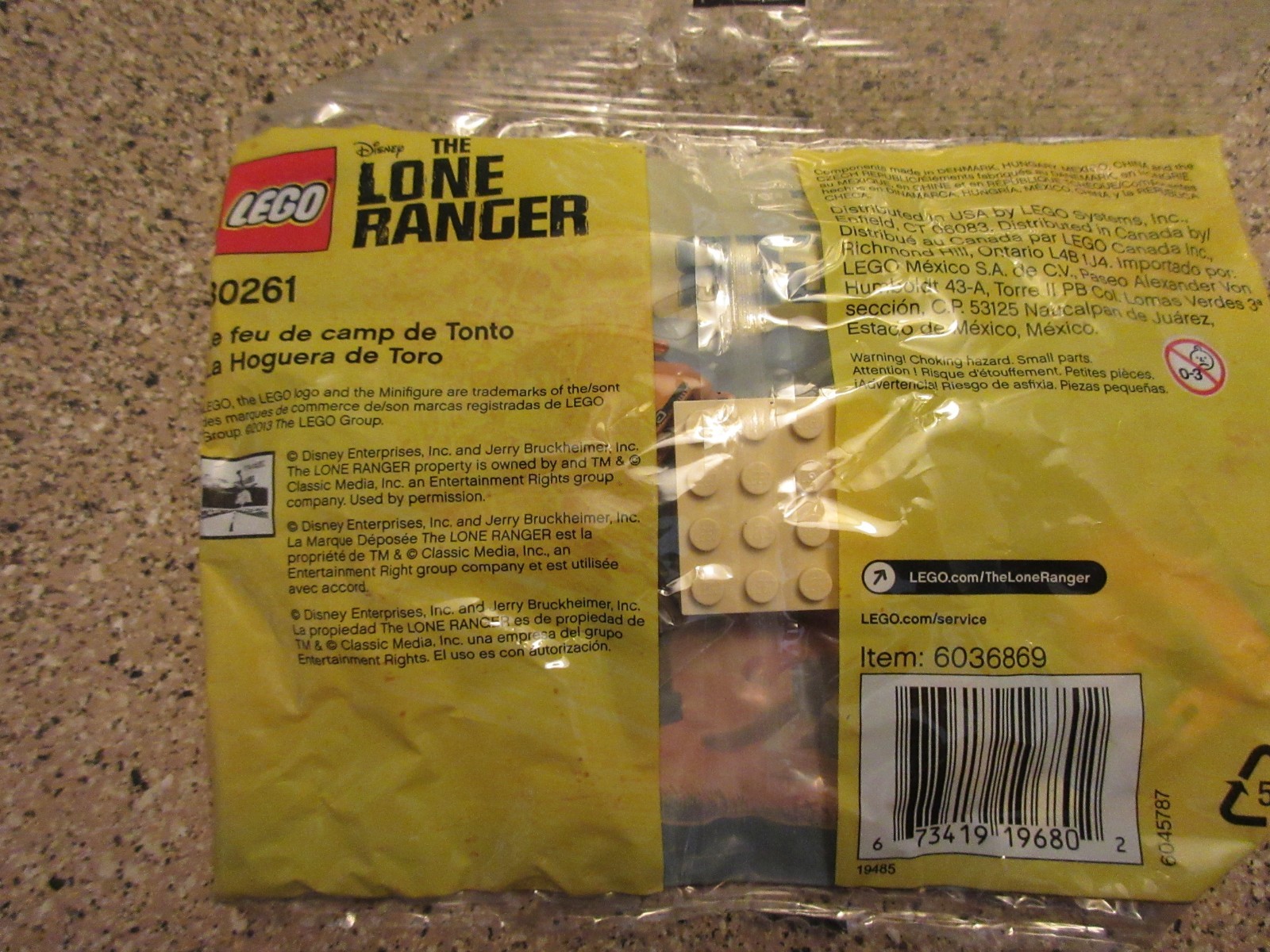 Lego Lone Ranger Tonto's Campfire Polybag 30261 Polybag ( NIP / Box 308 )