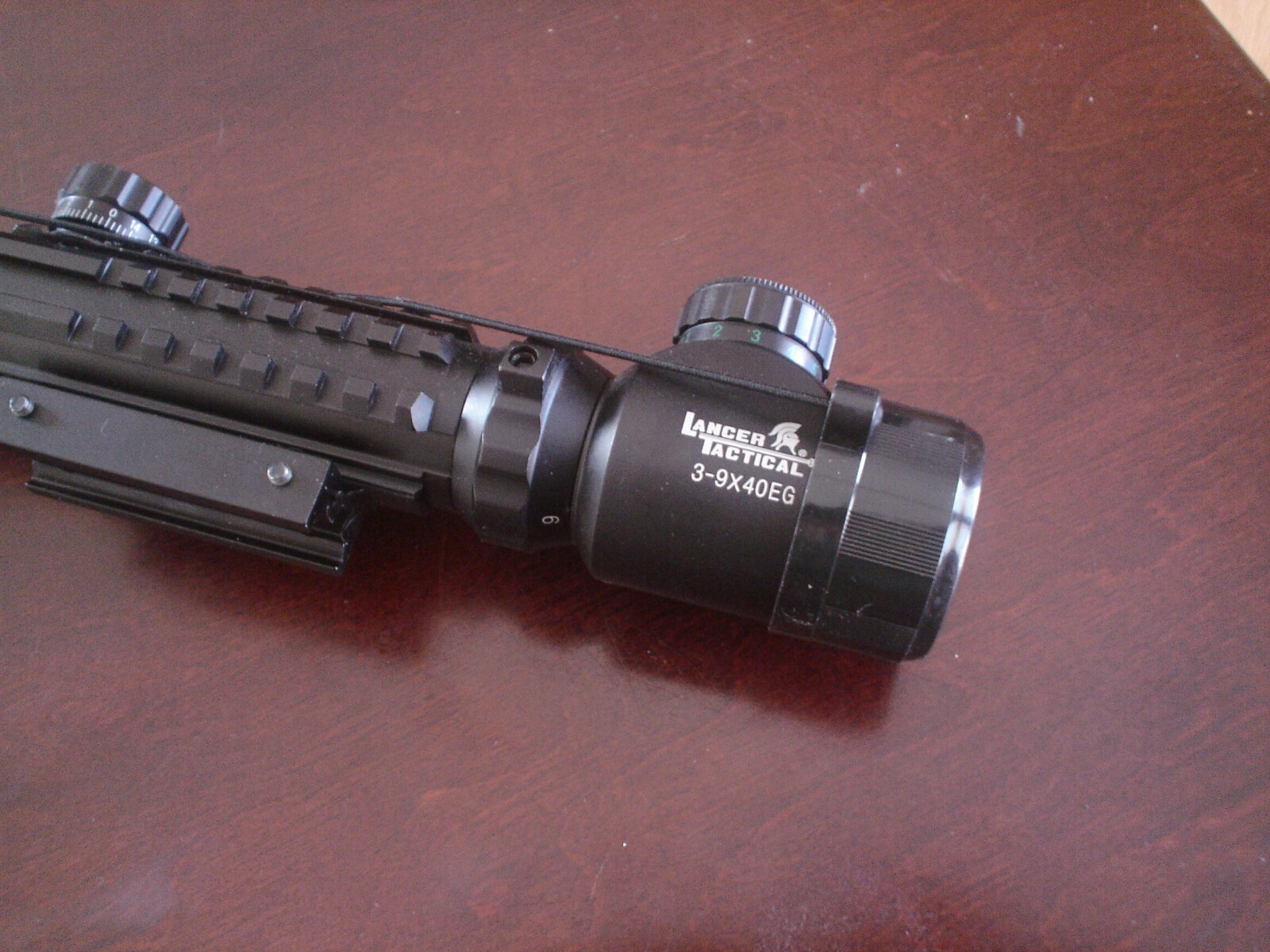 Lancer Tactical red/green reticle scope