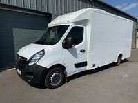 2021 Vauxhall Movano 2.3 Turbo D 135ps H1 Luton  PLATFORM CAB Diesel Manual