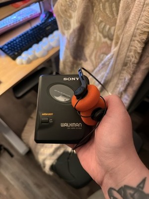 Sony Walkman WM-EX102 Cassette Player - New Belt - Reconditioned