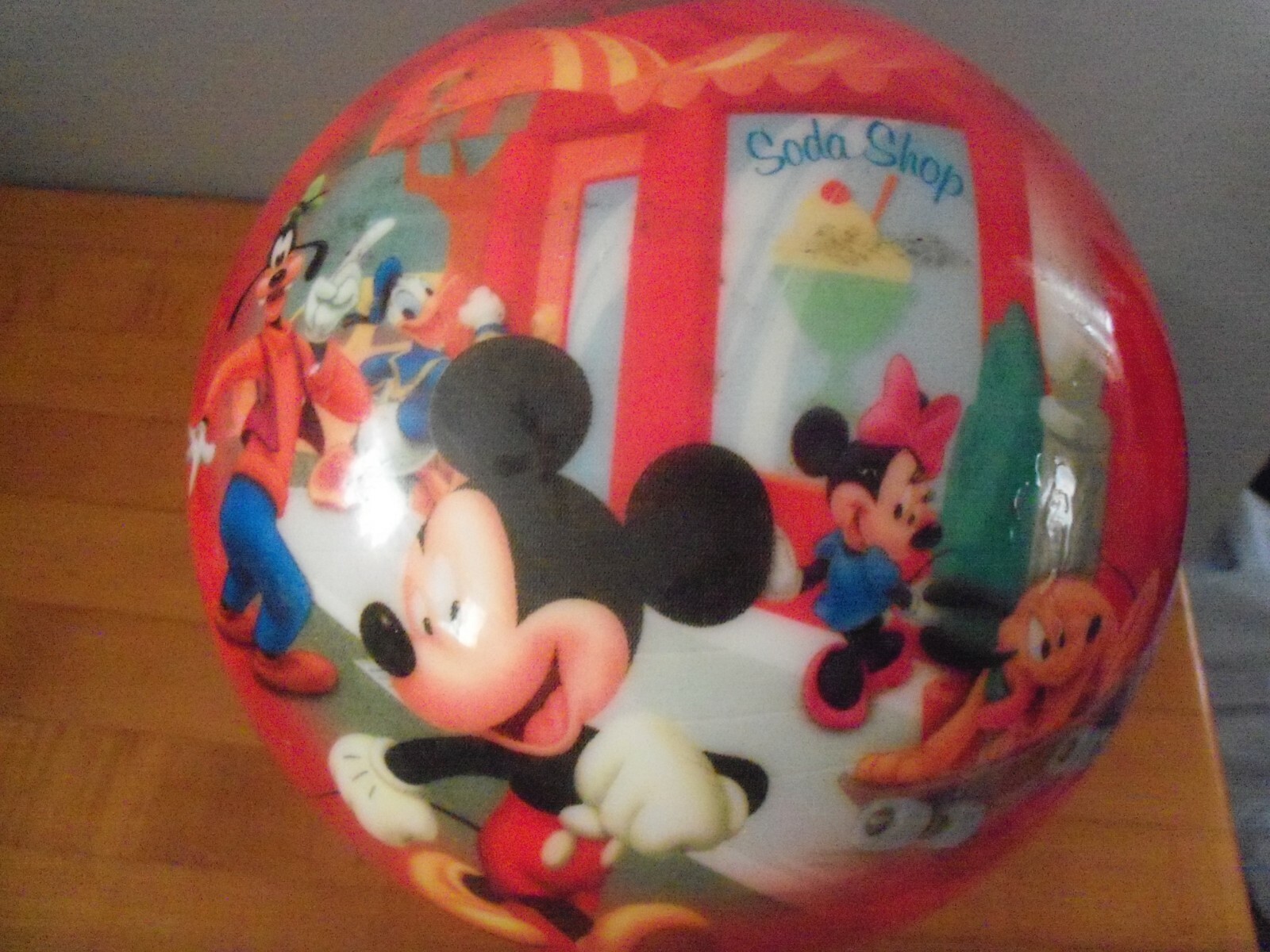 Brunswick Disney Mickey Mouse BOWLING BALL 14 LBS   Rare UNDRILLED!