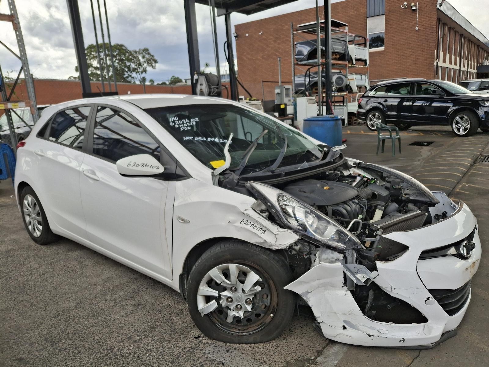 HYUNDAI I30 2012-2017 CALIPER RH REAR, GD (S. KOREA-VIN KMHD), CABLE HAND BRAKE - thumbnail 2